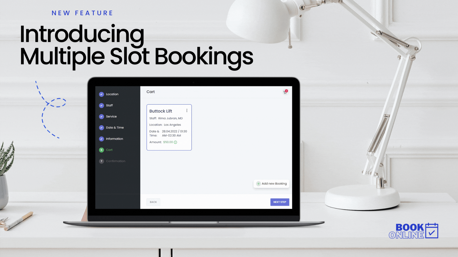 Multiple Slot Booking